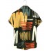 Graffiti Painted Men's Print Shirt 25599846X